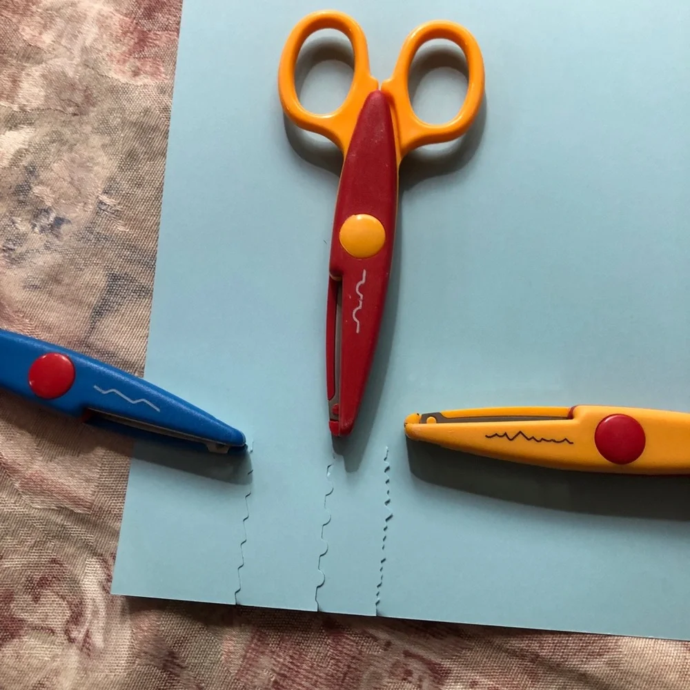 Kids Craft Scissors Set - Decorative Cuts